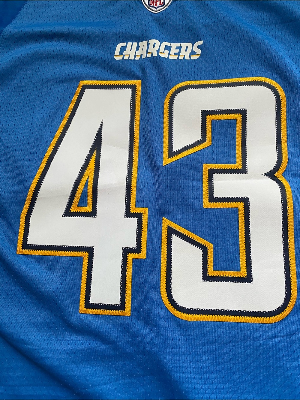 Reebok NFL Chargers Football Jerseys Sproles #43 Blue Men’s Size Medium - Picture 5 of 10